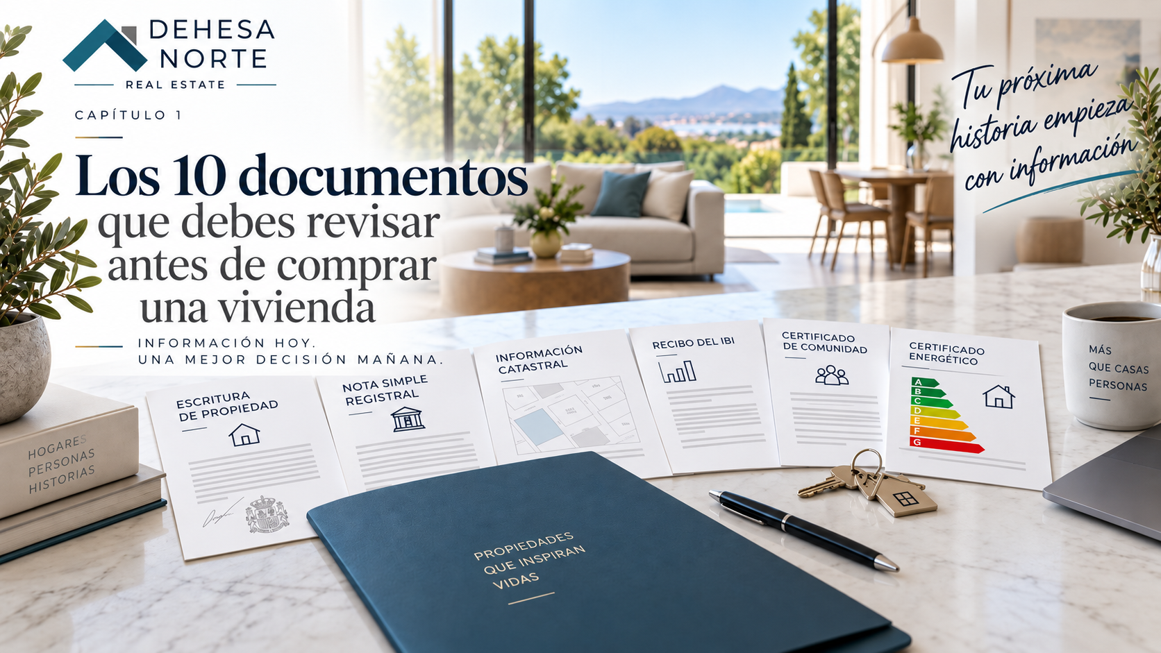 Los 10 documentos que debes revisar antes de comprar una vivienda