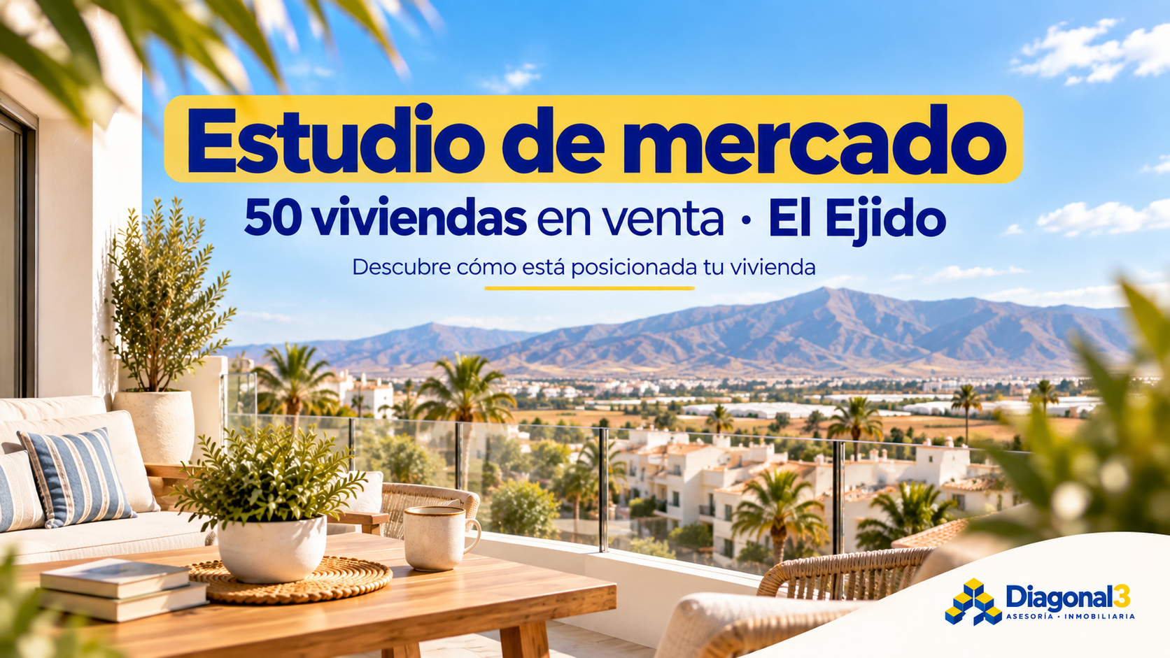 Diagonal3 participa en un estudio de mercado inmobiliario de UXE en El Ejido