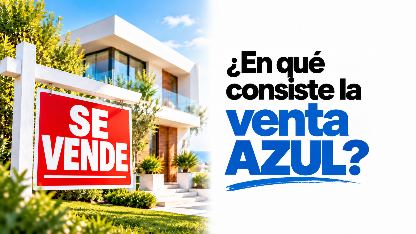 ¿EN QUÉ CONSISTE LA VENTA AZUL?